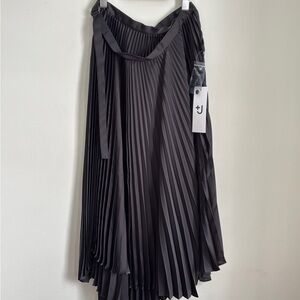 Jil sander J+ Uniqlo asymmetric Pleated Skirt